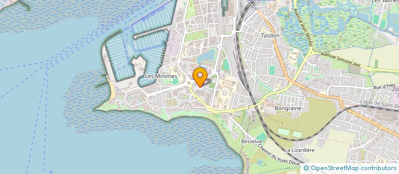localisation de l'entreprise CONCOURS PROFILS à LA ROCHELLE