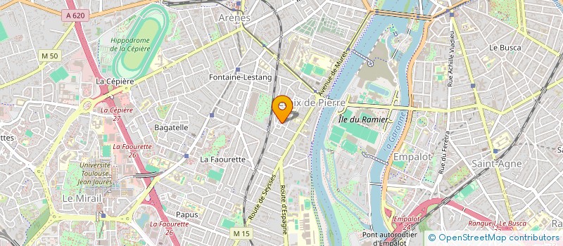 localisation de l'entreprise CONCRETISER LIBREMENT SON IDENTITE PROFESSIONNELLE à TOULOUSE