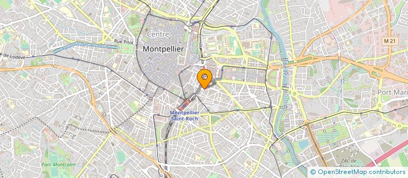 localisation de l'entreprise CONCURRENCE SARL à MONTPELLIER