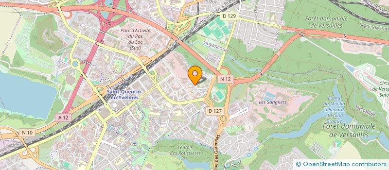 localisation de l'entreprise CONCURRENT HIGH PERFORMANCE SOLUTIONS EUROPE à GUYANCOURT