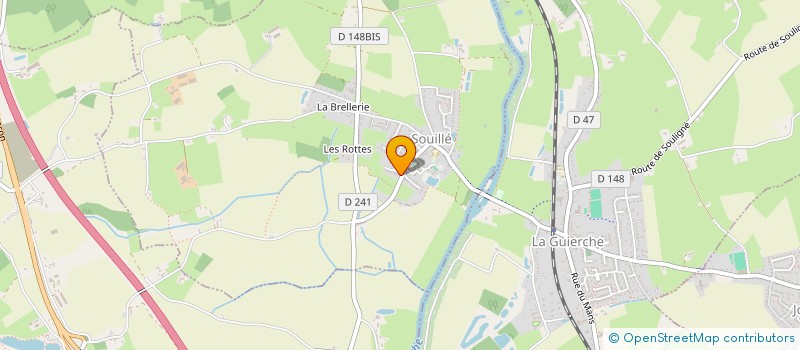 localisation de l'entreprise CONDADILLE  SOUILLE