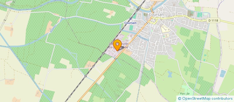 localisation de l'entreprise CONDAMINE  COURSAN