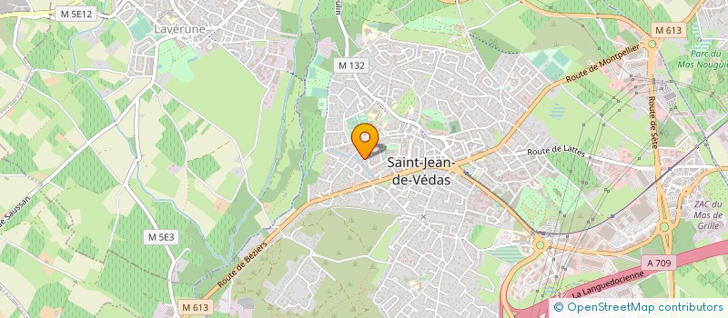 localisation de l'entreprise CONDAMINE à SAINT-JEAN-DE-VEDAS