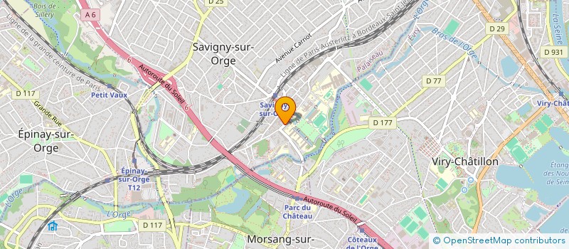 localisation de l'entreprise CONDANSE à SAVIGNY-SUR-ORGE