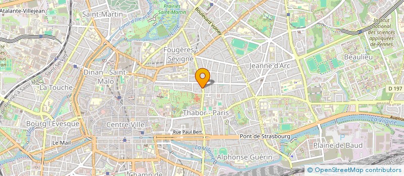 localisation de l'entreprise CONDATE DE COUBERTIN  RENNES
