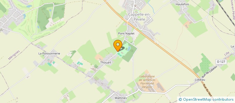 localisation de l'entreprise CONDE INVEST  CAPPELLE-EN-PEVELE