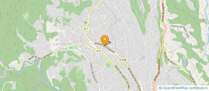 localisation de l'entreprise CONDEO  LA COLLE-SUR-LOUP