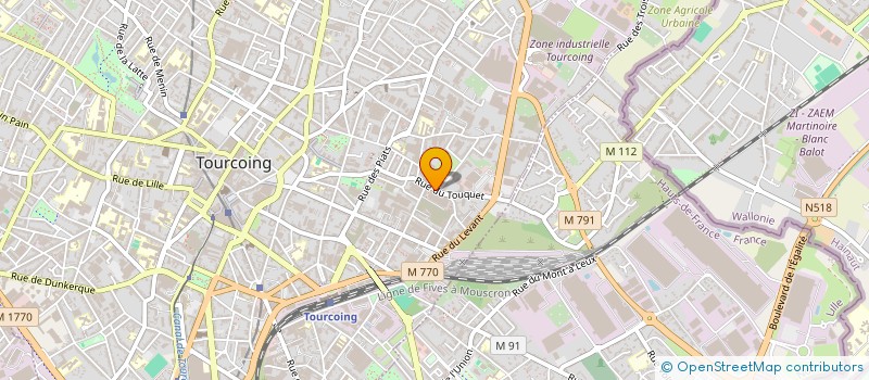 localisation de l'entreprise CONDIFAC à TOURCOING
