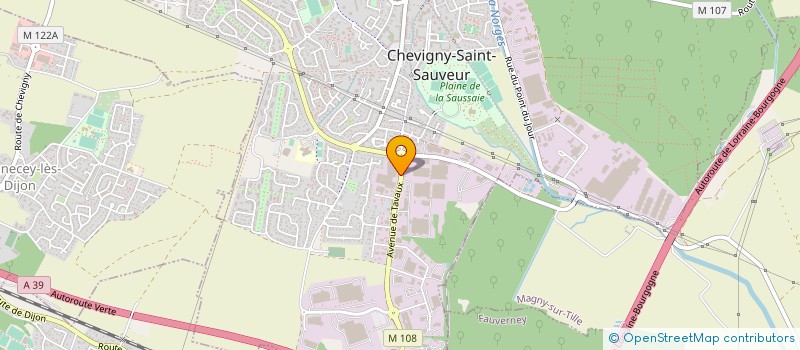 localisation de l'entreprise CONDINNOV  CHEVIGNY-SAINT-SAUVEUR