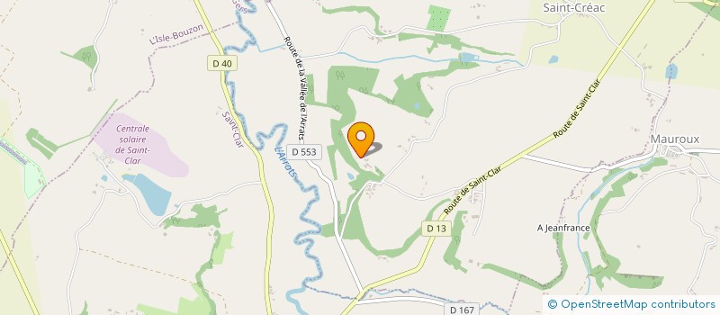 localisation de l'entreprise CONDISUD  AVEZAN