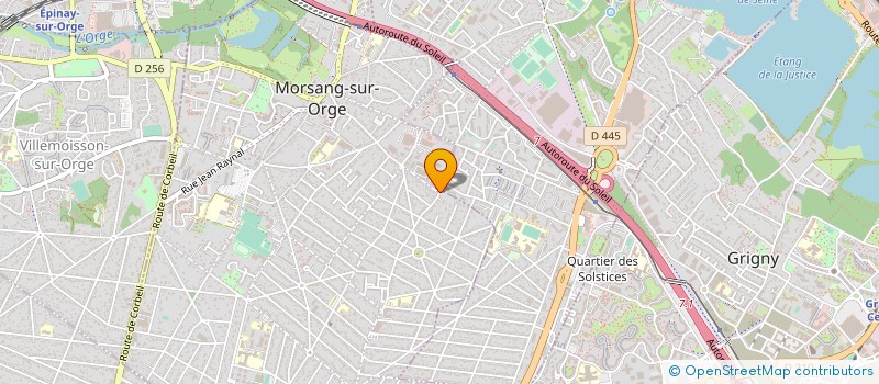 localisation de l'entreprise CONDITIONNEM FACONN PUBLICITE LIEU VENTE à MORSANG-SUR-ORGE