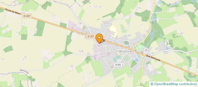 localisation de l'entreprise CONDITIONNEMENT 2000 à BOULOIRE