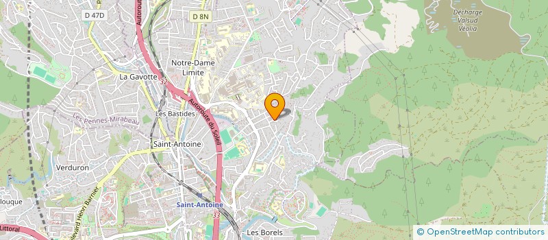localisation de l'entreprise CONDITIONNEMENT FROID MAINTENANCE à MARSEILLE