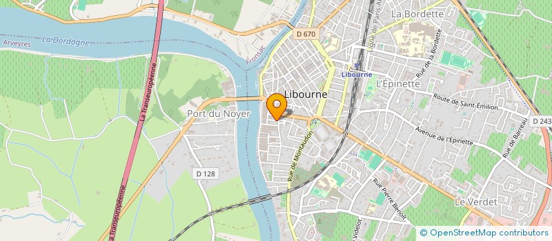 localisation de l'entreprise CONDITIONNEMENT MODERNE SA à SAINT-MAGNE-DE-CASTILLON