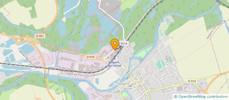 localisation de l'entreprise CONDITIONNEMENT-SERVICES à NOGENT-SUR-SEINE
