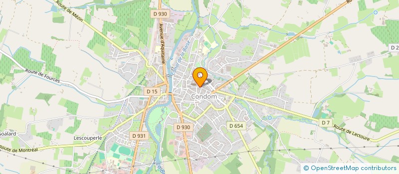 localisation de l'entreprise CONDOM MV2L IMMO  CONDOM