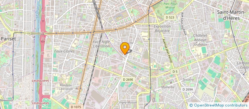 localisation de l'entreprise CONDOR  GRENOBLE