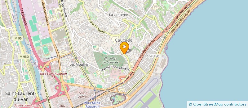 localisation de l'entreprise CONDOR à NICE