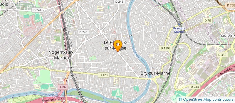 localisation de l'entreprise CONDOR IMMOBILIER  LE PERREUX-SUR-MARNE