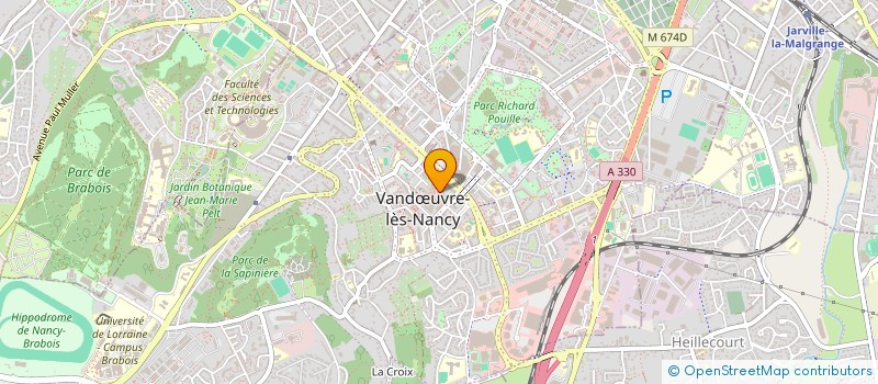 localisation de l'entreprise CONDOR SECURITE  VANDUVRE-LES-NANCY