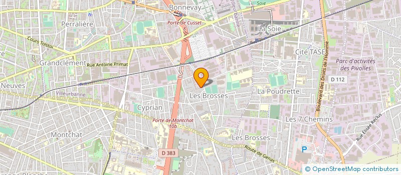 localisation de l'entreprise CONDOR SERVICES  VILLEURBANNE