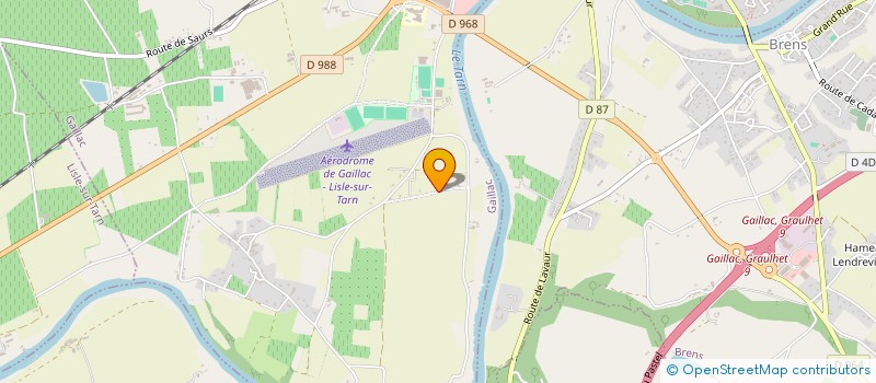 localisation de l'entreprise CONDORAN à GAILLAC