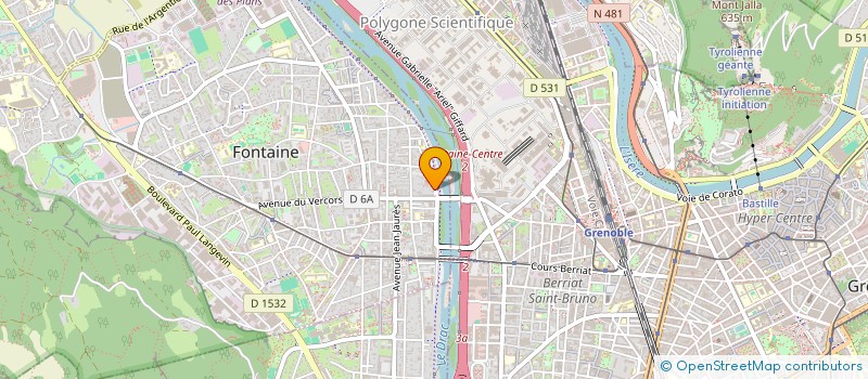 localisation de l'entreprise CONDORCET  FONTAINE