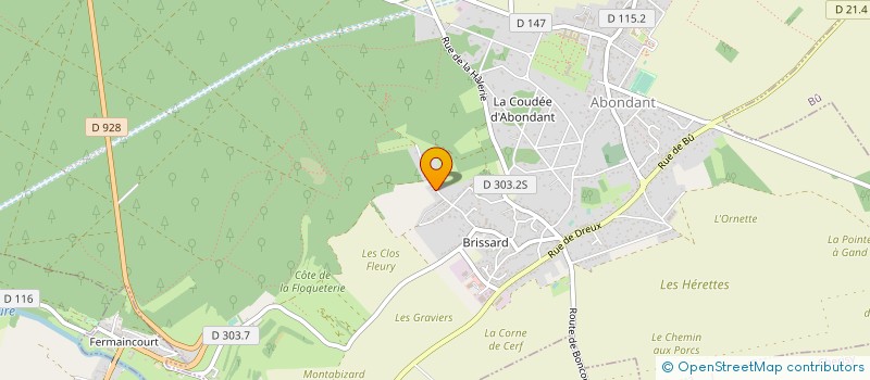 localisation de l'entreprise CONDORCET à ABONDANT