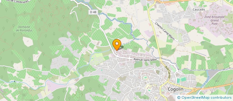 localisation de l'entreprise CONDORCET  COGOLIN