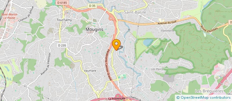 localisation de l'entreprise CONDORCET  MOUGINS