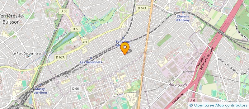 localisation de l'entreprise CONDORCET CONSEILS à ANTONY