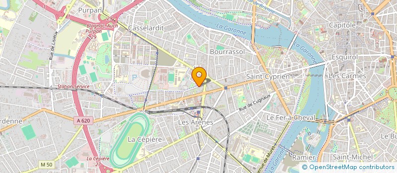 localisation de l'entreprise CONDOUMY à TOULOUSE