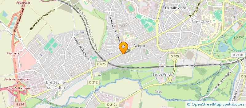 localisation de l'entreprise CONDUCT HABITAT à CAEN