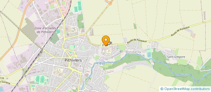 localisation de l'entreprise CONDUIRE C'EST PERMIS 45 à PITHIVIERS