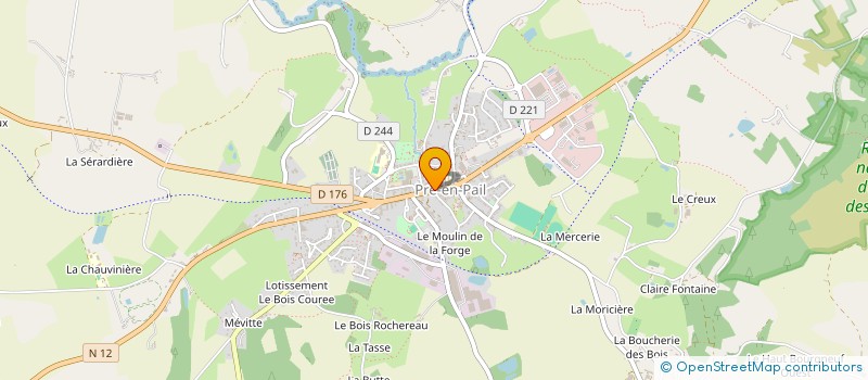localisation de l'entreprise CONDUITE DES AVALOIRS à PRE-EN-PAIL-SAINT-SAMSON