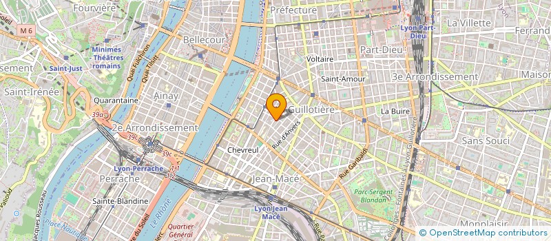 localisation de l'entreprise CONDUITE ET ACCOMPAGNEMENT DE PROJETS ET D'ACTIONS CONCRETES POUR DES INITITATIVES EN FAVEUR DE TERRITOIRES SOUTENABLES  LYON 7EME