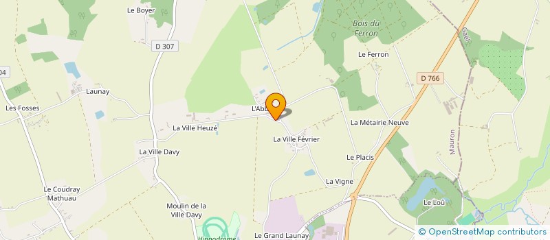 localisation de l'entreprise CONDUITE ET PREVENTION MJ  MAURON