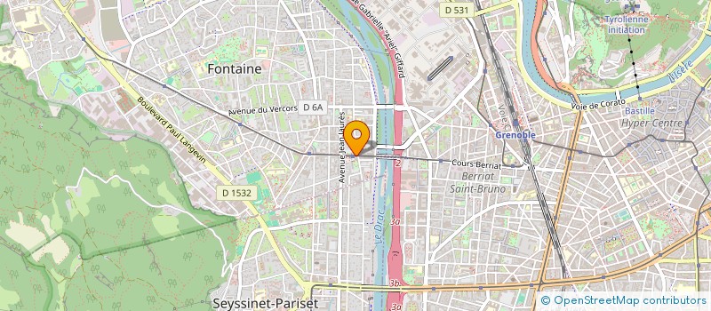 localisation de l'entreprise CONDUITE EVASION  FONTAINE