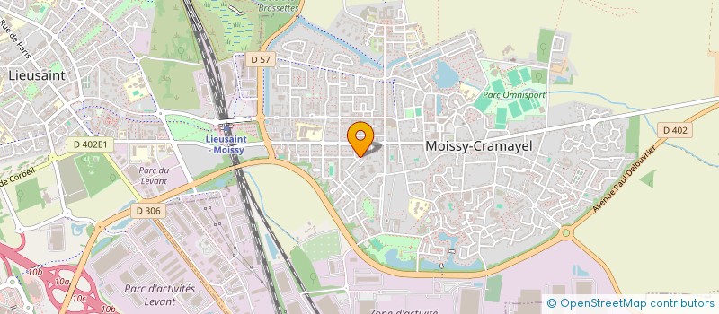 localisation de l'entreprise CONDUITE FUTEE SENART à MOISSY-CRAMAYEL