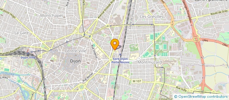 localisation de l'entreprise CONDUITE INDEPENDANTE à DIJON