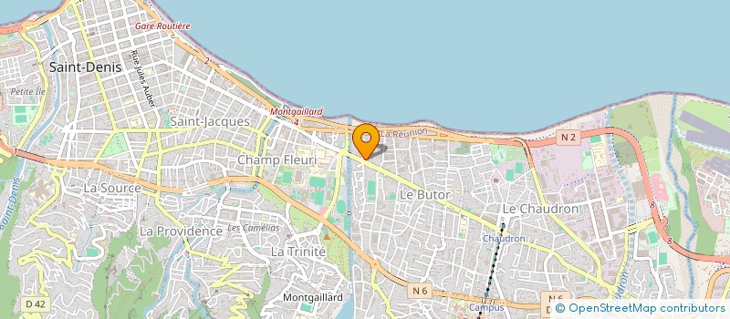 localisation de l'entreprise CONDUITE PLUS 2 CANONS  SAINT-DENIS