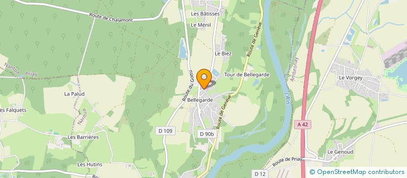 localisation de l'entreprise CONDUITE TRANQUILLE  PRIAY