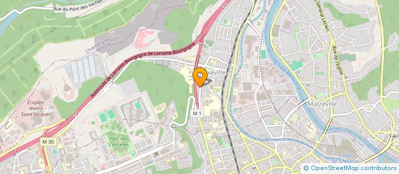 localisation de l'entreprise CONDUITE VERS L'EMPLOI - ULIS à VANDŒUVRE-LES-NANCY