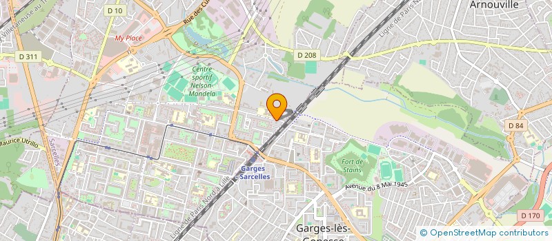 localisation de l'entreprise CONDY CLEAN à SARCELLES