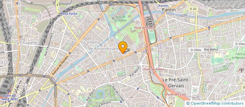 localisation de l'entreprise CONECTOR à PARIS