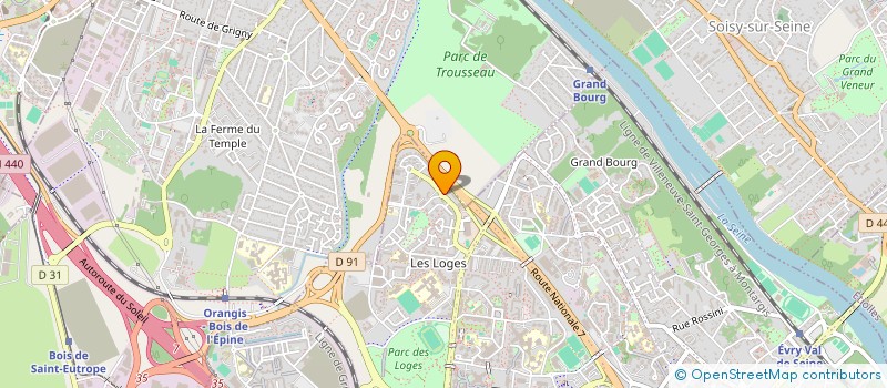 localisation de l'entreprise CONECTYCOM à EVRY-COURCOURONNES
