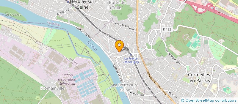 localisation de l'entreprise CONECTYS  LA FRETTE-SUR-SEINE