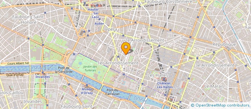 localisation de l'entreprise CONELY à PARIS