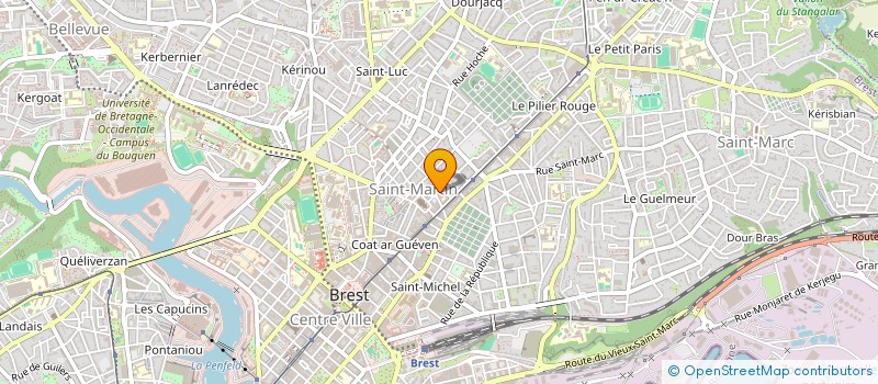 localisation de l'entreprise CONEM INVEST à BREST