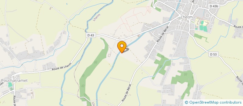 localisation de l'entreprise CONESA TP à LHERM